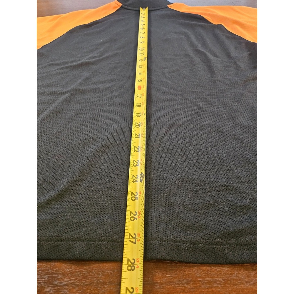 HARLEY-DAVIDSON Motorcycle MEN'S BLACK Orange Size Large Valparaiso Indiana - Picture 7 of 7